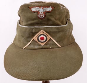 WWII GERMAN THIRD REICH M41 DAK FIELD CAP