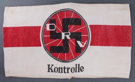 WWII GERMAN THIRD REICH CYCLING GROUP ARMBAND