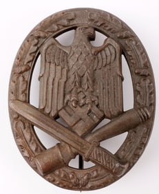 GERMAN WWII GERMAN KRIEGSMARINE DESTROYER BADGE