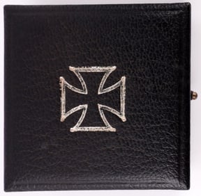 WWII GERMAN IRON CROSS 1ST CLASS PRESENTATION BOX