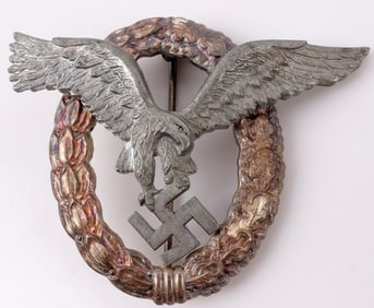 WWII GERMAN THIRD REICH PILOT OBSERVER BADGE