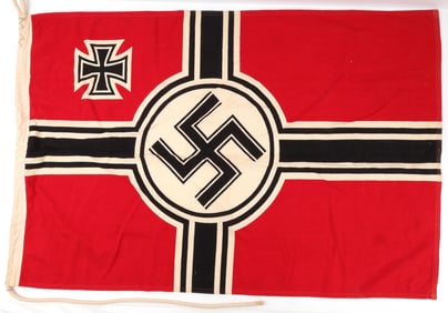 WWII GERMAN REICH KRIEGSMARINE BATTLE FLAG 60X90CM