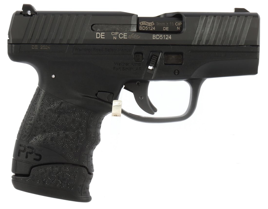 NIB WALTHER PPS M2 9MM SEMI AUTO CARRY PISTOL: New in box. Walther PPS M2 semi-automatic pistol. MPN 2805961. Includes two (2) magazines. Barrel 3.2 inches. Made in Germany. FFL required for transfer. No international shipping. Know your state's f