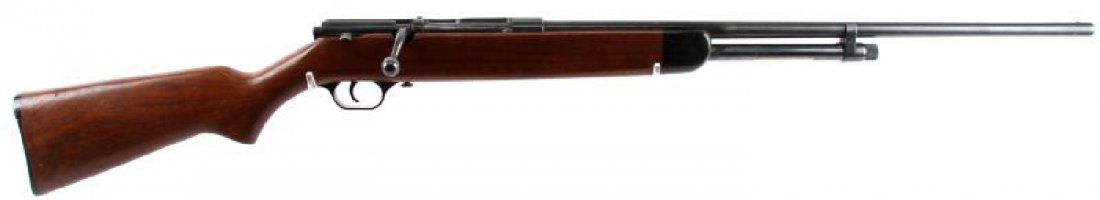 STEVENS MODEL 56A .410 BOLT ACTION SHOTGUN: Stevens Model 59A .410 bore bolt action shotgun. Bore is good, finish about 80%, and stock very good, with a few scuffs. Overall very good condition. Caliber: .410 Bore Serial #: None