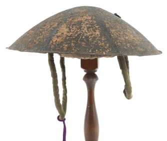 JAPANESE EDO FOOT SOLDIERS METAL JINGASA HELMET