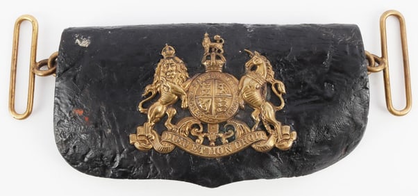 BRITISH EMPIRE CARTRIDGE POUCH ANGLO BURMESE WAR