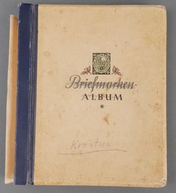 WWII GERMAN THIRD REICH HEER PHOTO ALBUM CROATIA