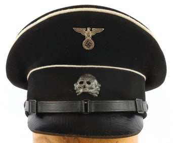 WWII GERMAN THIRD REICH ALLGEMEINE SS NCO VISOR