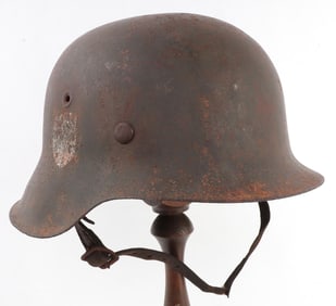 WWII GERMAN THIRD REICH STAHLHELM M42 HEER HELMET