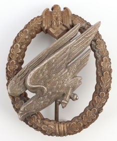 WWII GERMAN ARMY HEER PARATROOPER BADGE