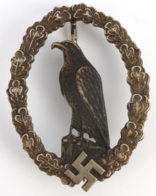 WWII GERMAN THIRD REICH RETIRED LUFTWAFFE BADGE