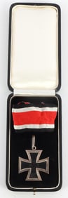 WWII GERMAN THIRD REICH KNIGHTS IRON CROSS W CASE