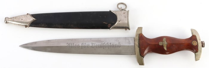 WWII GERMAN THIRD REICH EARLY SA DAGGER HAMMESFAHR