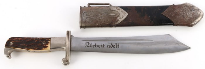 WWII GERMAN THIRD REICH RAD LABOR HEWER DAGGER