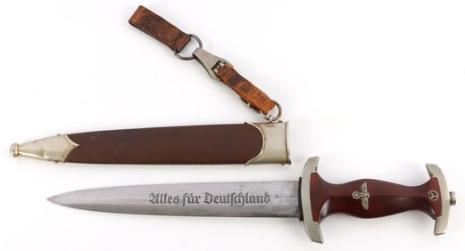 WWII GERMAN SA HONOR DAGGER ANTONWINGEN JR MAKE