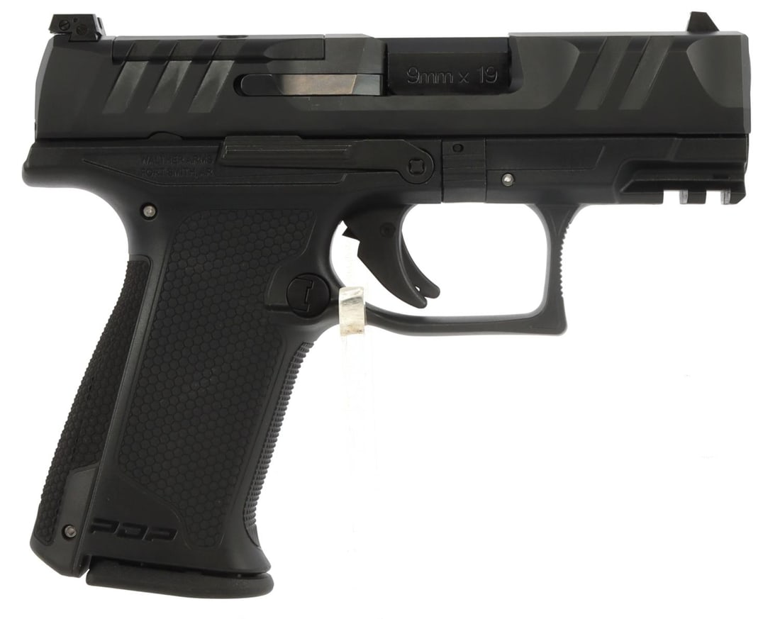 WALTHER PDP F-SERIES 9MM OPTICS READY PISTOL NIB: Walther PDP F-series optics-ready semi-automatic pistol. MPN 2849313. Includes two (2) magazines. FFL required for transfer. No international shipping. Know your state's firearm laws before bidding. C