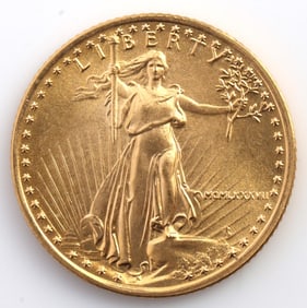 1988 GOLD 1/10 OZT OUNCE AMERICAN EAGLE BU COIN