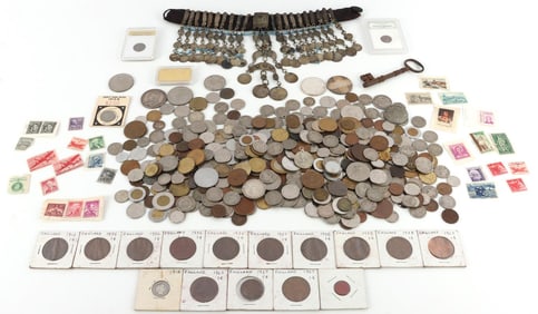 OVER 6 POUNDS OF WORLD U.S. UNSEARCHED COIN LOT