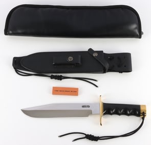 RANDALL MODEL 12 9 BOWIE KNIFE WITH SHEATH