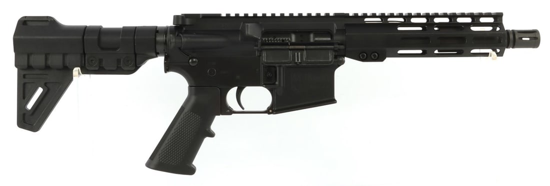 ATI 556 NATO MILSPORT SEMI AUTO PISTOL NIB: New in box. ATI 556 Milsport 5.56 NATO/45mm Caliber, barrel length 7 1/2 inches, 30 round capacity. SKU: ATIG15MS556ML7B. FFL required for transfer. No international shipping. Know your state laws pri