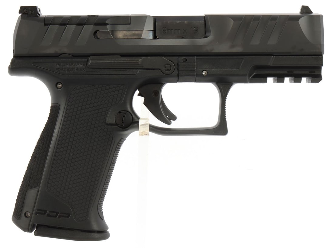 WALTHER PDP F SERIES 4 9MM LUGER PISTOL NIB: New in box. Walter PDP F-Series semi-auto pistol. 9mm Luger. 4-inch barrel. Includes two (2) 15-round magazines. SKU: 2842734. No international shipping. FFL required for transfer. Know your state law