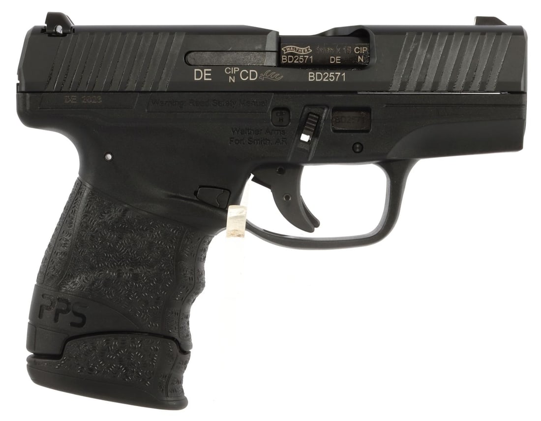 WALTHER PPS M2 9MM SEMI AUTO PISTOL NIB: New in box. Walther PPS M2 Semi Auto Pistol. 9MM Caliber. Barrel length 3 3/16 inches. FFL required for transfer. No international shipping. Know your state laws prior to bidding. Caliber: 9mm Serial 