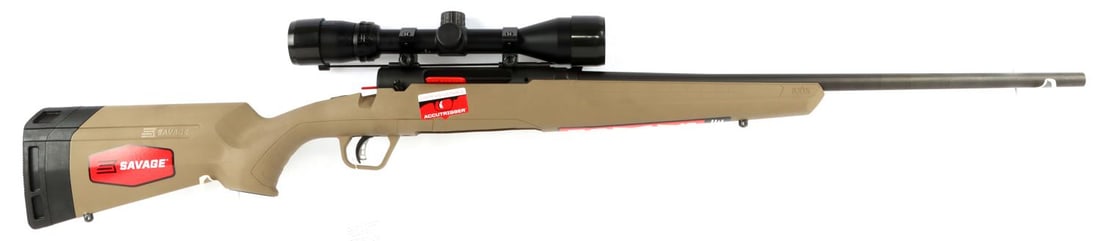 SAVAGE AXIS II XP 30-06 RIFLE & BUSHNELL SCOPE NIB: New in box Savage Axis II XP .30-06 Springfield bolt action deer rifle with Bushnell Banner 3-9x40 scope mounted and sighted. MPN 57176. FFL required for transfer. No international shipping. Know your