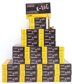 600 RDS PMC X-TAC 5.56MM 55 GR FMJ-BT AMMO