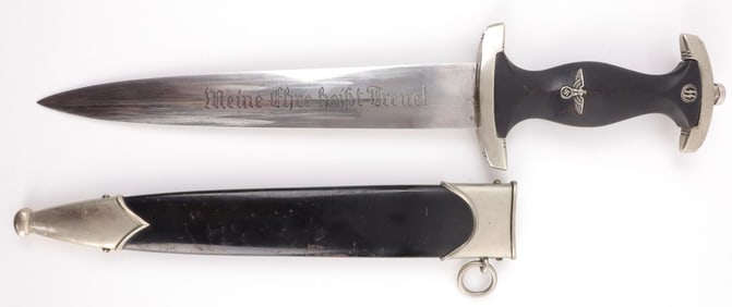 WWII GERMAN THIRD REICH SS HONOR DAGGER JACOBS