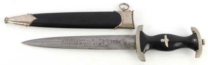 WWII GERMAN THIRD REICH SS HONOR DAGGER GOTTLIEB