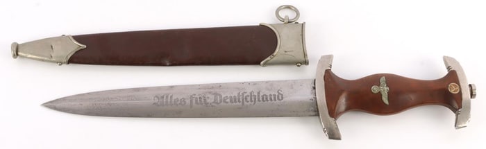 WWII GERMAN REICH SA DAGGER RZM M7/19