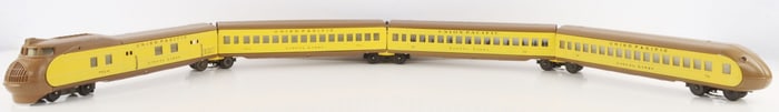 PRE-WAR LIONEL UNION PACIFIC 752W YELLOW BANANA