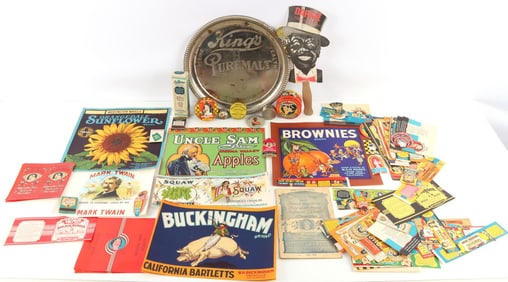 BLACK AMERICANA VALMOR BEAUTY ADVERTISING 150+ PCS