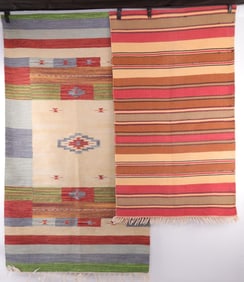 LOT OF 2 SOUTHWEST & NAVAJO RUGS