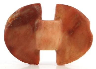 PREHISTORIC NATIVE AMERICAN BANNER STONE ATLATL