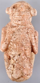 PRECOLUMBIAN TAINO ACROBAT SCULPTURE JASPER