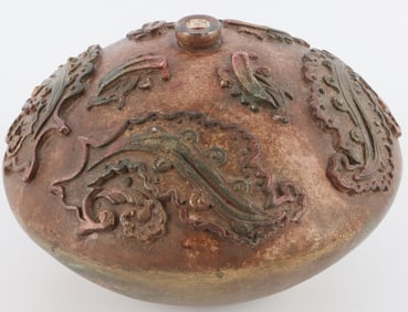 BRONZED OIL LAMP BASE AUSTIN SCULPTURES