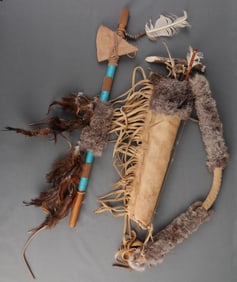 NATIVE AMERICAN ANTIQUE WEAPON LOT