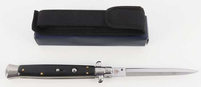 LARGE ITALIAN STILETTO AUTO KNIFE 6 " BLADE NIB