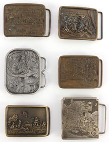 LOT 6 FAIRY TALE BELT BUCKLE ALICE IN WONDERLAND