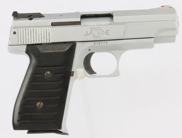 JIMENEZ J.A. NINE 9MM PISTOL W/ 2 MAGS & HOLSTER