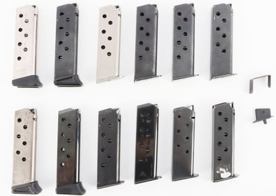 LOT OF 11 WALTHER PP PISTOL MAGAZINES .32 & .380
