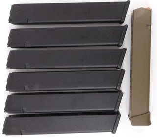 LOT OF 7 GLOCK 31 ROUND CAPACITY MAGAZINES