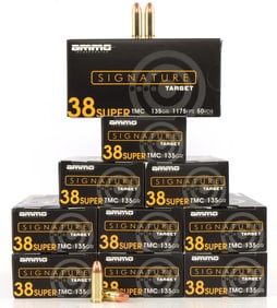 500 RDS SIGNATURE TARGET 38 SUPER 135 GR AMMO