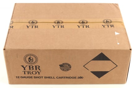 200 ROUNDS 12 GAUGE 2-3/4 1OZ RIFLED SLUG YBR TROY