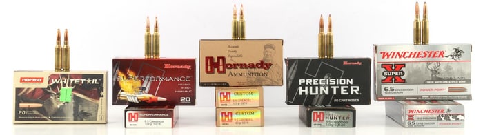 181 ROUNDS 6.5 CREEDMOOR & 6.5 GRENDEL AMMUNITION