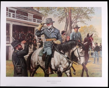 DON STIVERS PEACE WITH HONOR PRINT SIGNED NUMBERED