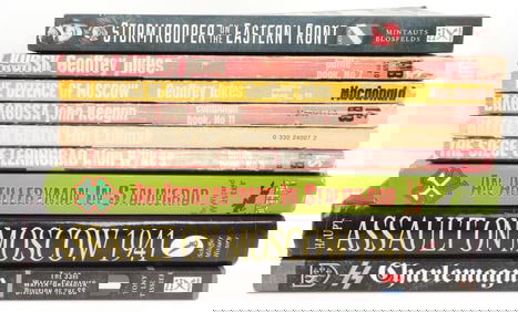 LOT OF 9 WWII MILITARY HISTORY BALLANTINE BOOKS