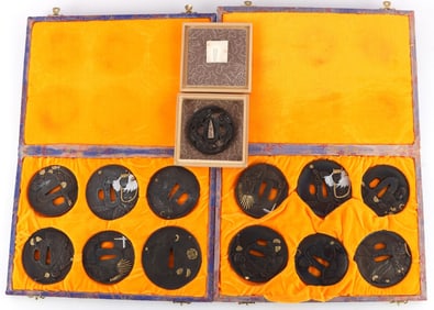 LOT 13 JAPANESE SAMURAI KATANA REPLACEMENT PARTS