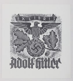 HITLER EX LIBRIS BOOK DER FELDHER LUDENDORFF